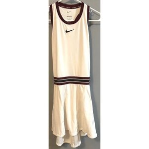 Size XL $130 Nike Court Slam Tennis Dress FZ6742-110 Roland Garros Paris 2025
